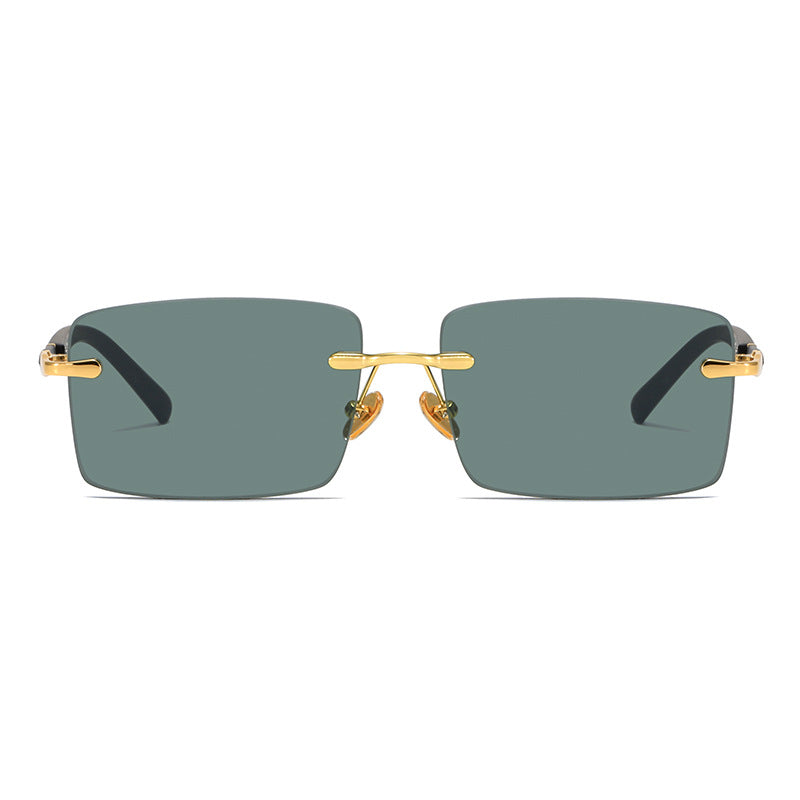 MIVINTO™ Luxe Rimless Crystal Sunglasses