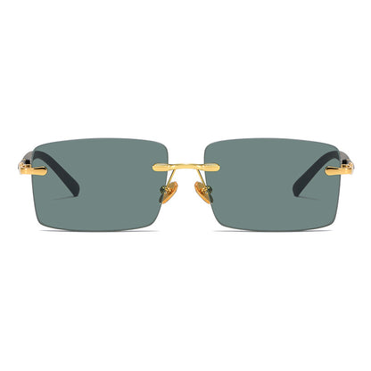 MIVINTO™ Luxe Rimless Crystal Sunglasses
