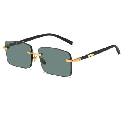 MIVINTO™ Luxe Rimless Crystal Sunglasses
